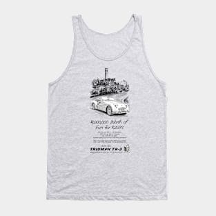 TRIUMPH TR3 - advert Tank Top